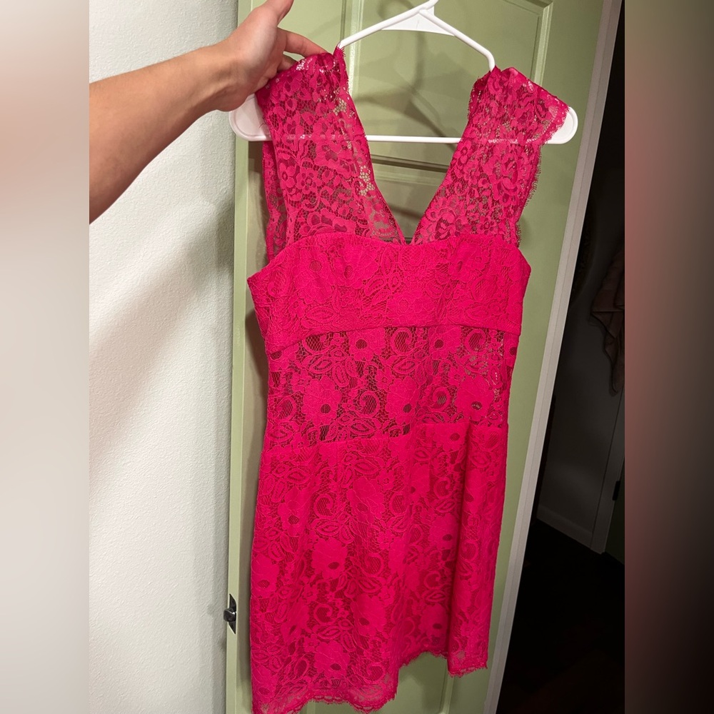 BCBGMaxAzria Begonia Lace Dress
